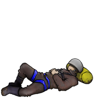 Cave Vendor Resting